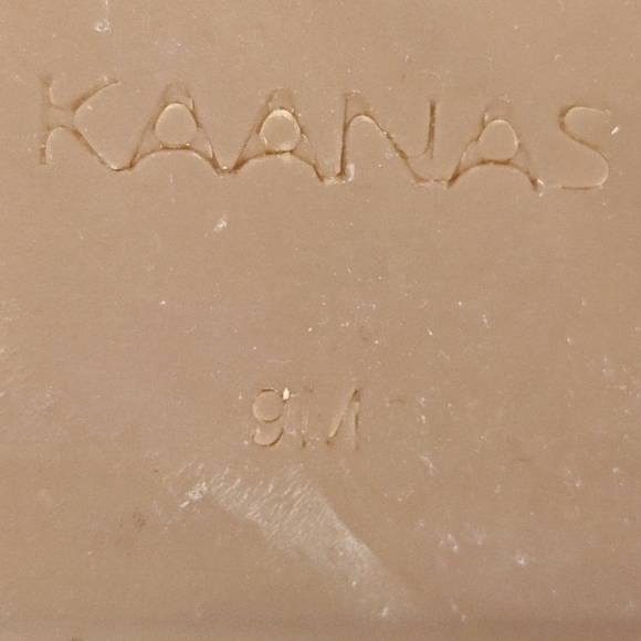 Kaanas Balfour Handmade Chunky Black Slip On Sandals Womens Sandals Size 9M - Picture 8 of 8